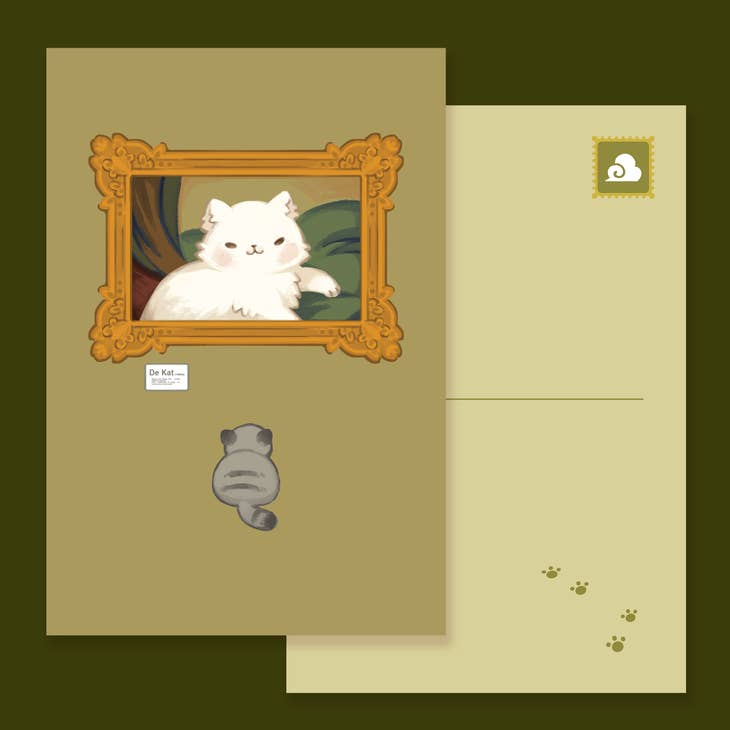 Thousand Skies - Wholesale Postcard - Postcard Meowster Piece
