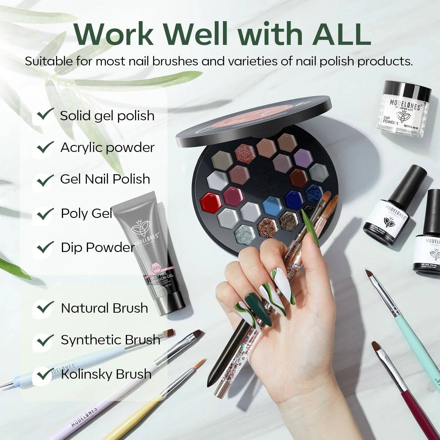 Modelones – wholesale Nailcare set – Essential Nail Tools Kit for Gel Polish4