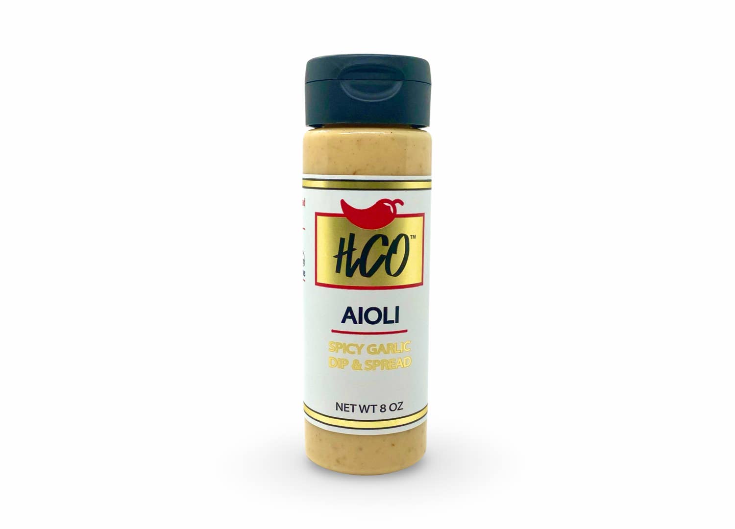 Hot Crispy Oil - Wholesale Mayo - HCO Aioli (12/8oz Case) Garlic Spread and Dip