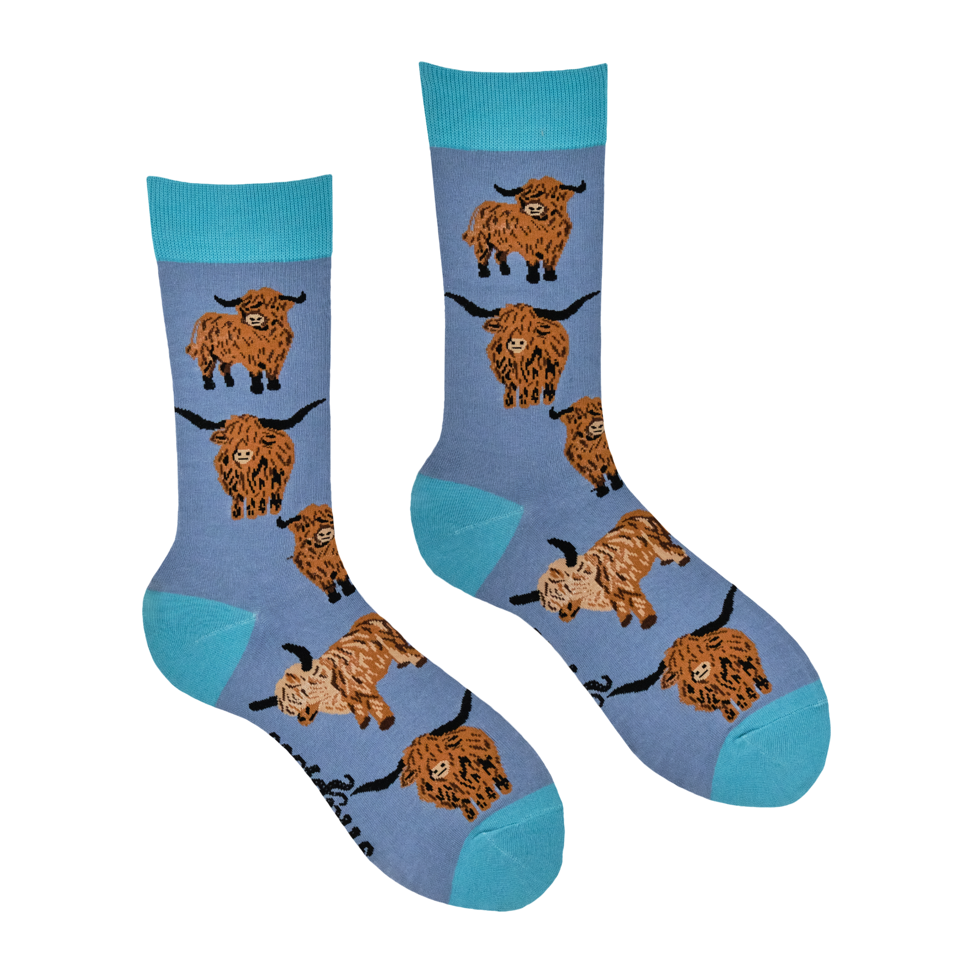 Socktopus - Wholesale Sokken - Uniseks - Highland Cow Socks - Och Aye the Moo!14