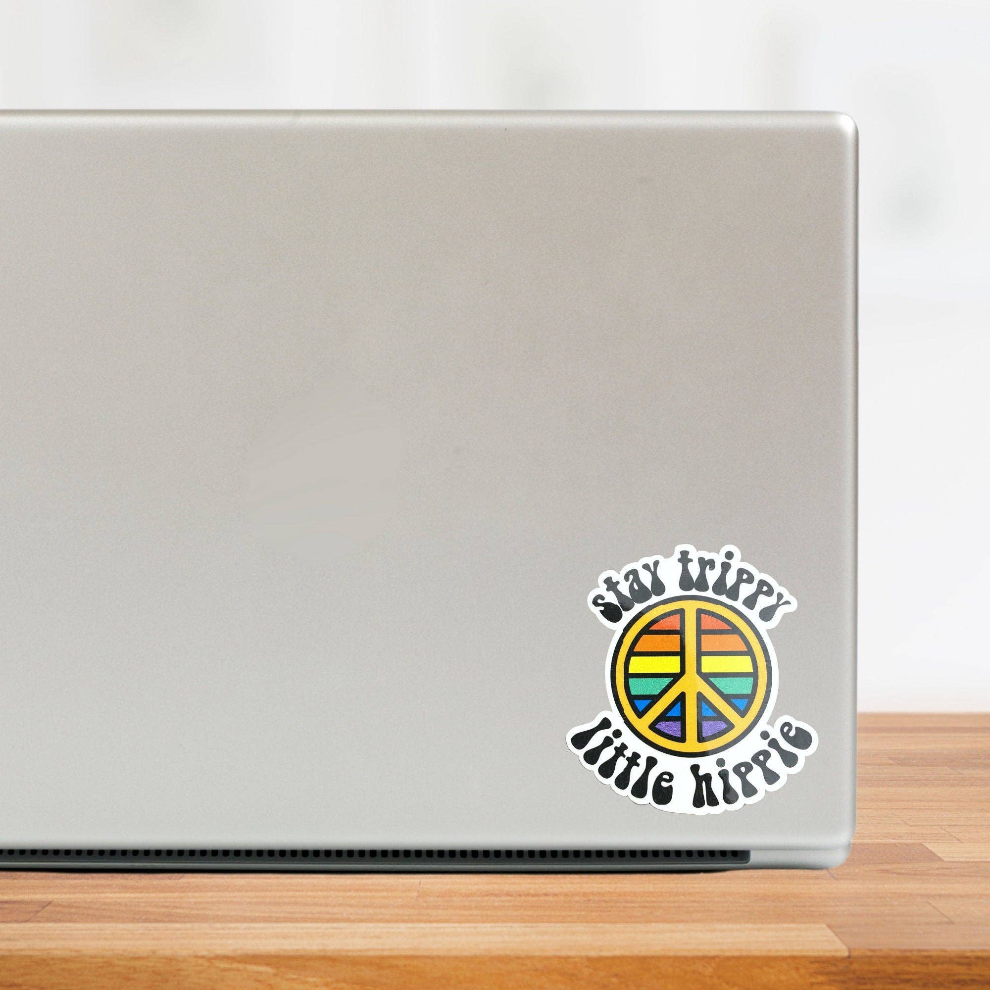 The Cornflower - Wholesale Sticker - Stay Trippy Little Hippie Waterproof Sticker1