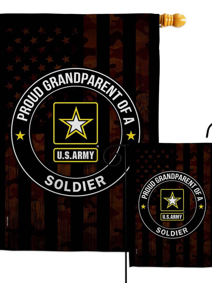 Trots grootouder leger strijdkrachten militaire USA decor vlag voor wholesale door Two Group Flag Co