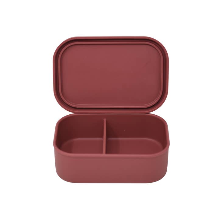 Two Divided Bento - Frosted Cranberry for wholesale by The Dearest Grey