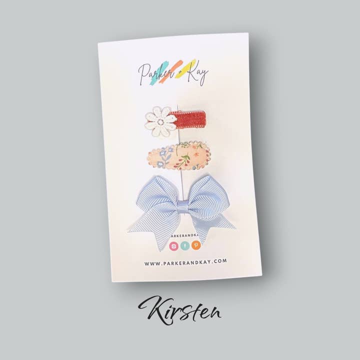 Parker and Kay Collective - Wholesale Hair Clip - Kids - Baby Mini Clips Variety Set5