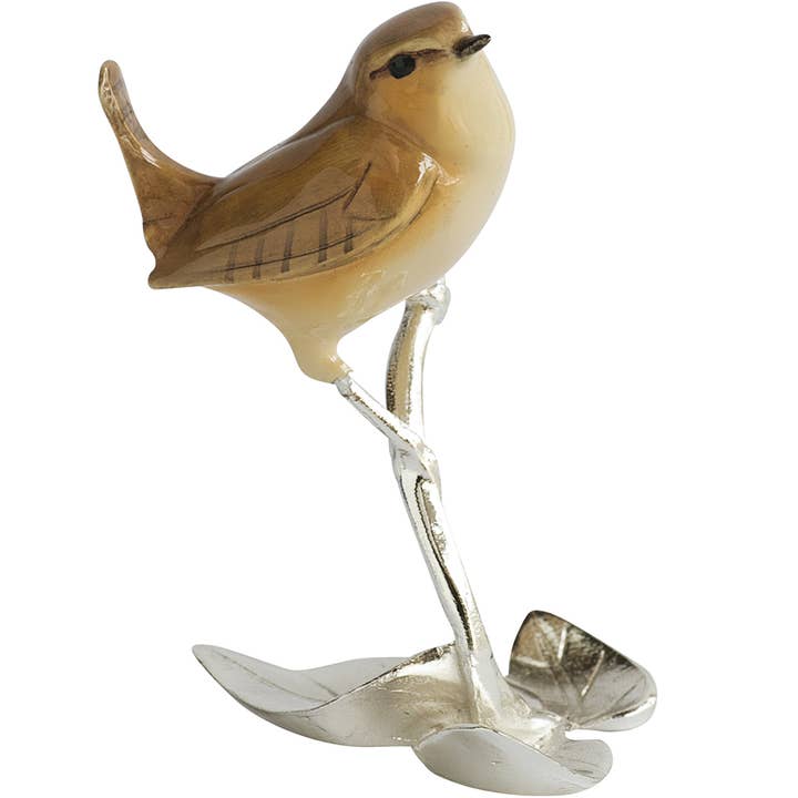 Wren Decorative Ornamental Bird Wildlife Figurine for wholesale by Nature's Realms