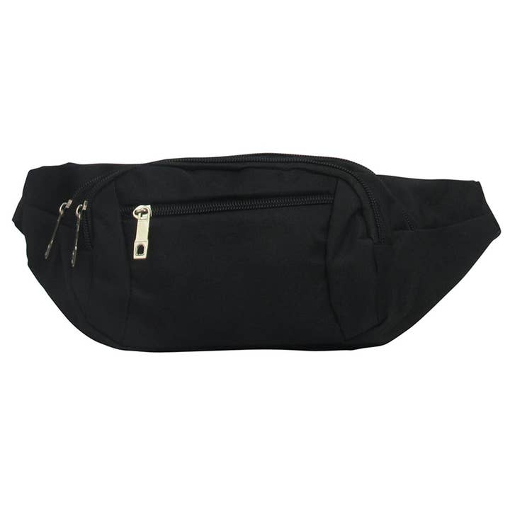 AR New York - Wholesale Belt Bag - Unisex - 0525-Canvas Fanny Pack 6 Piece Bundle