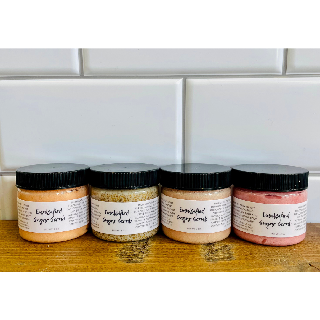 Storm Bath & Body Co., LLC - Vente Gommage/exfoliant pour le corps - Mini pots à gommage au sucre - Boîte d'abonnement et plus0