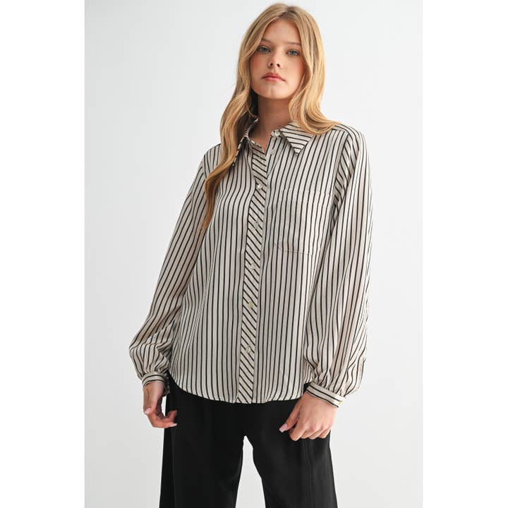 STRIPE BUTTONDOWNS SHIRT for wholesale by FUN2FUN