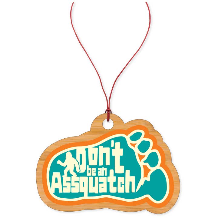 Ornement - Texte Assquatch pour la vente par Morris Magnets