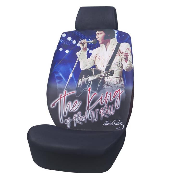 MID-SOUTH PRODUCTS - Wholesale Car Decorative Charm - Unisex - Elvis Seat Cover - The King