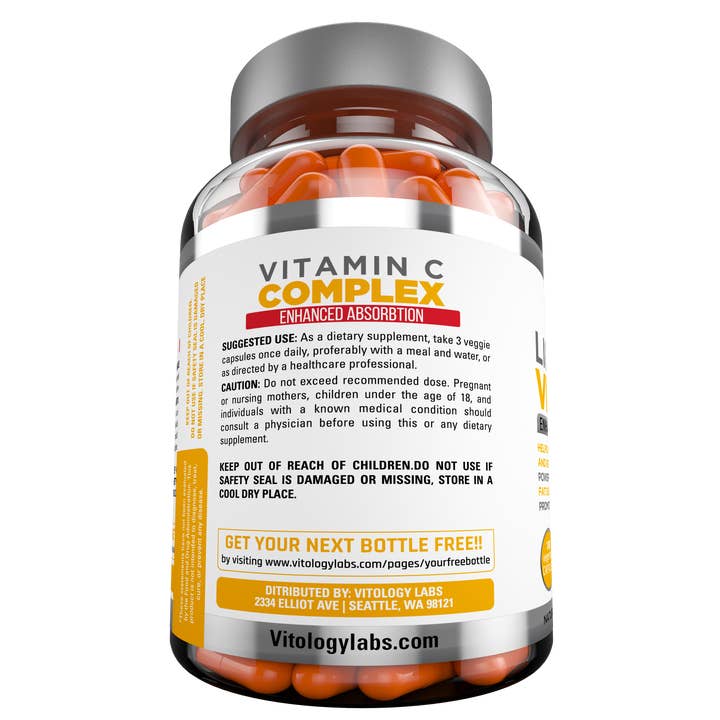Natuspur - Wholesale Oral Supplement/Vitamin - Liposomal Vitamin C 2000mg Ultra Potent High Absorption Ascorbic Acid, Supports Immune System