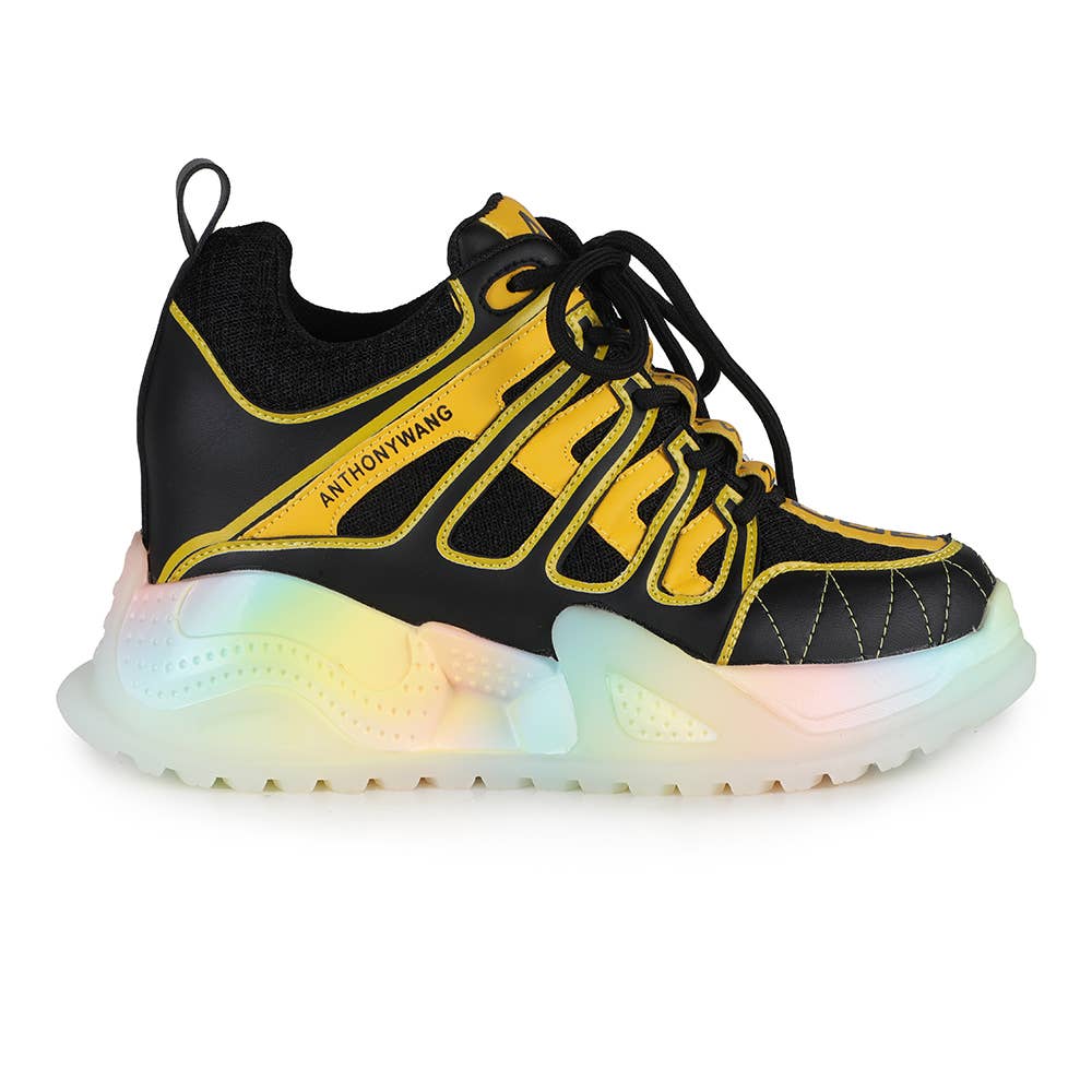 Anthony Wang - Wholesale Lifestyle Sneakers - Women's - Damson Plum 02- Hidden Wedge Women's Sneakers1