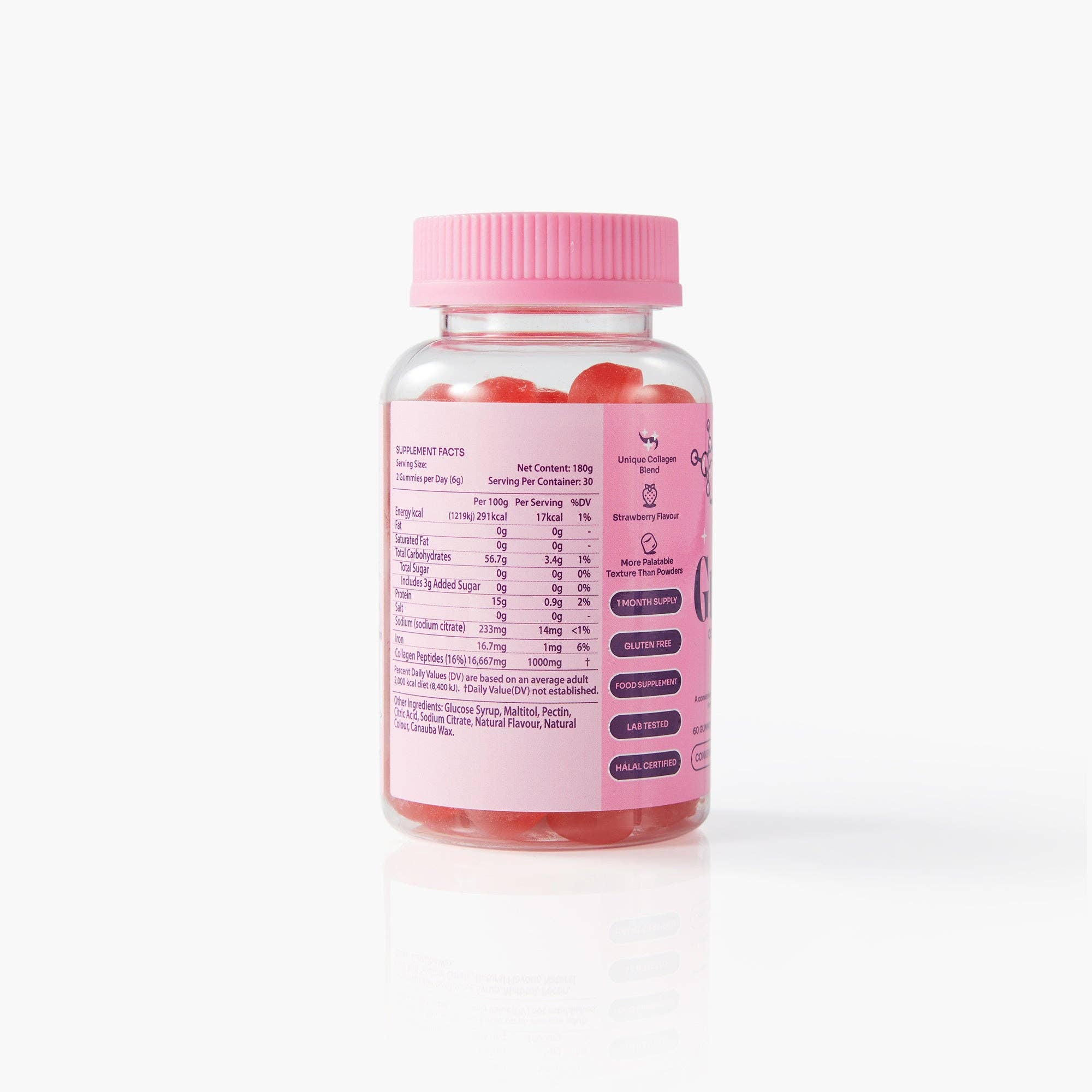 Myga - Wholesale Oral Supplement/Vitamin - Myga Collagen Gummies – Strawberry Beauty & Energy Boost2