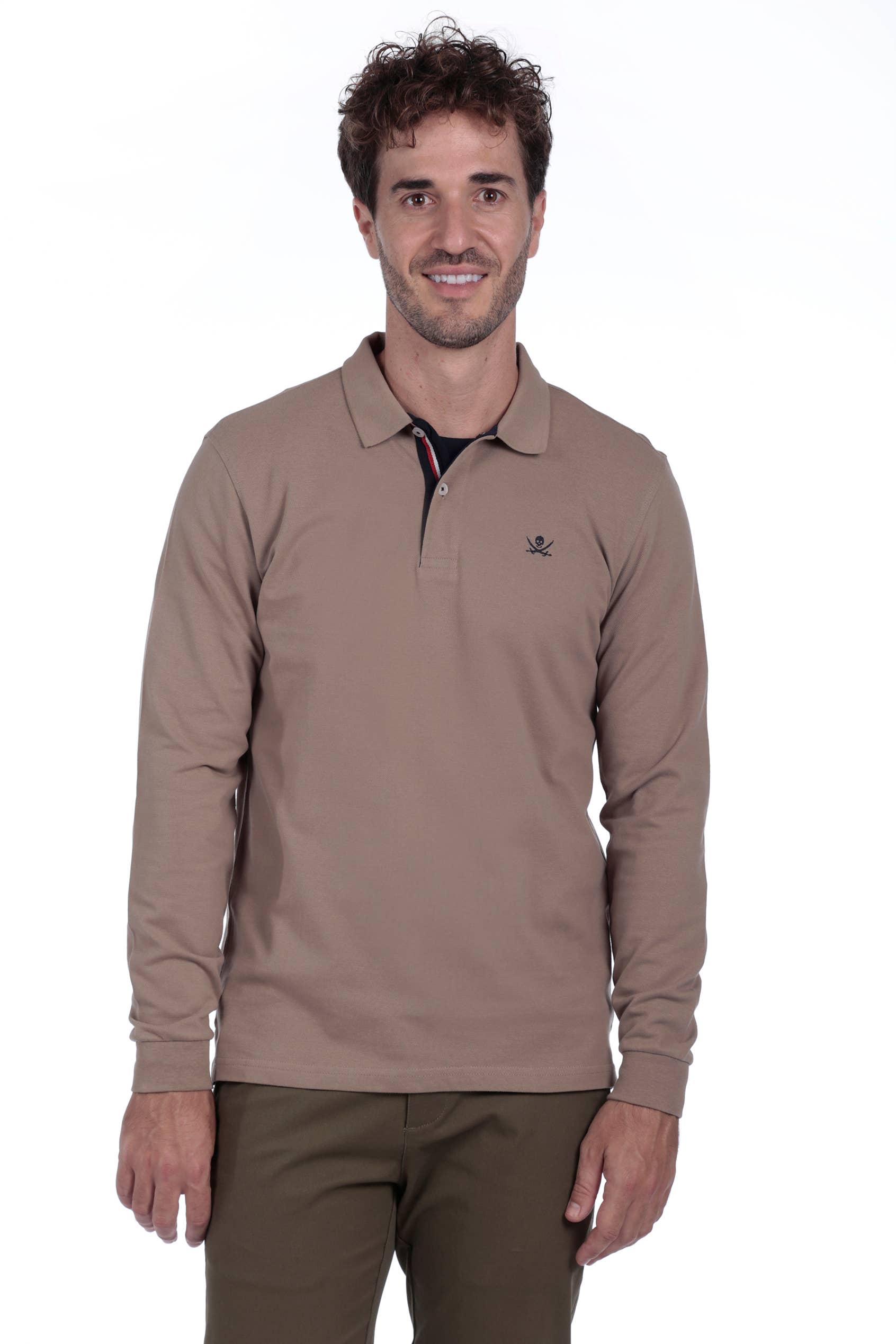 The Time of Bocha - Wholesale Polo - Men's - Men's Basic Polo The Time Of Bocha QI1PPOLO-SAND0