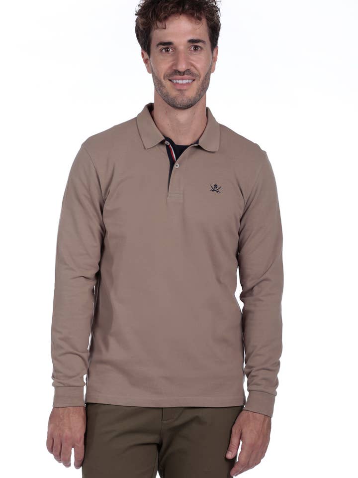 The Time of Bocha - Wholesale Polo - Men's - Men's Basic Polo The Time Of Bocha QI1PPOLO-SAND