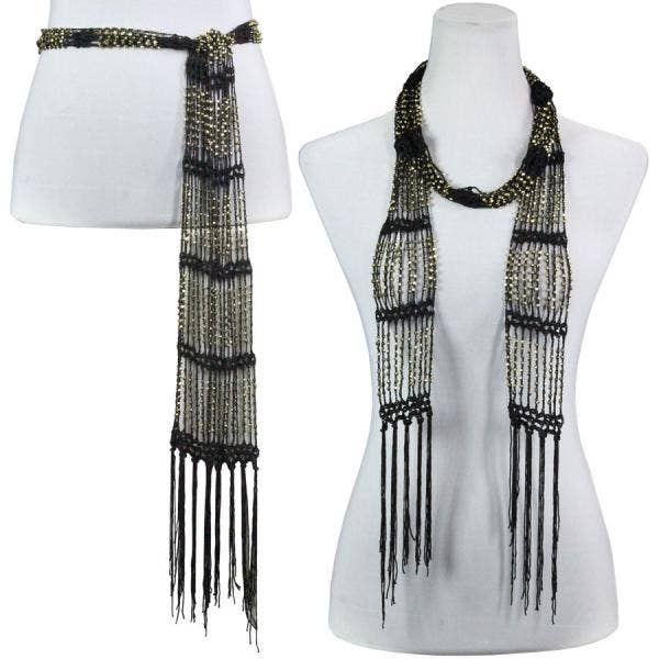 The Magic Scarf Company - Wholesale Scarf - Women's - 1755 - Shanghai Beaded Scarves/Sash20