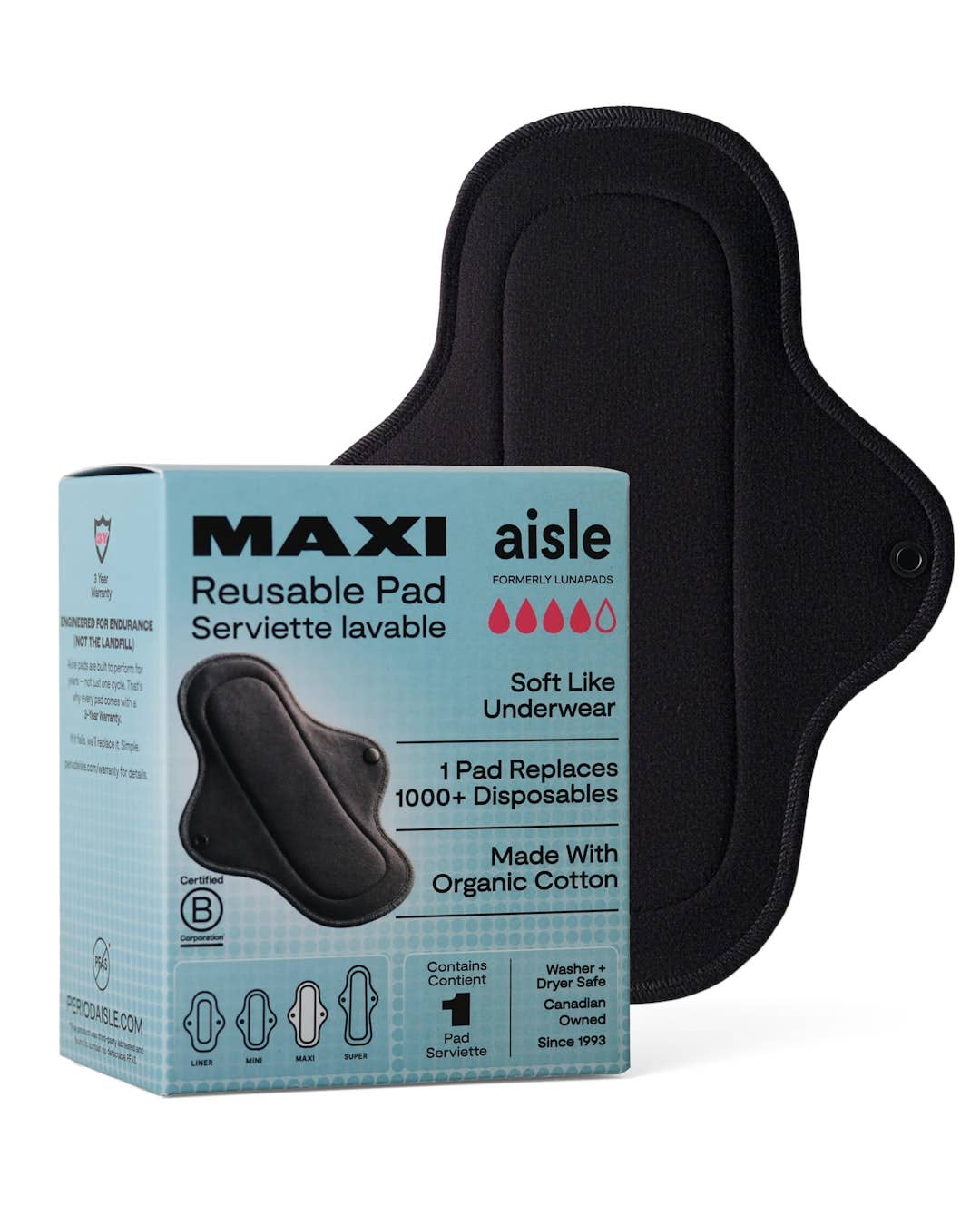 Aisle - Wholesale Menstrual pad/liner - Wholesale Maxi Pad