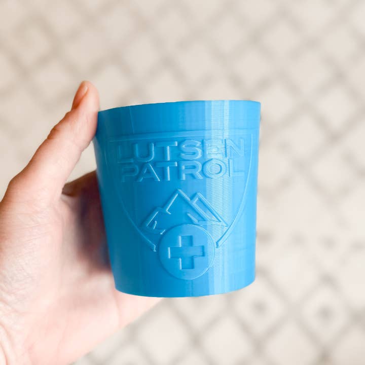 Little Lion 3D - Wholesale Drink Huggers & Koozies - Customizable 3D Printed Flexible Pint Sleeve3