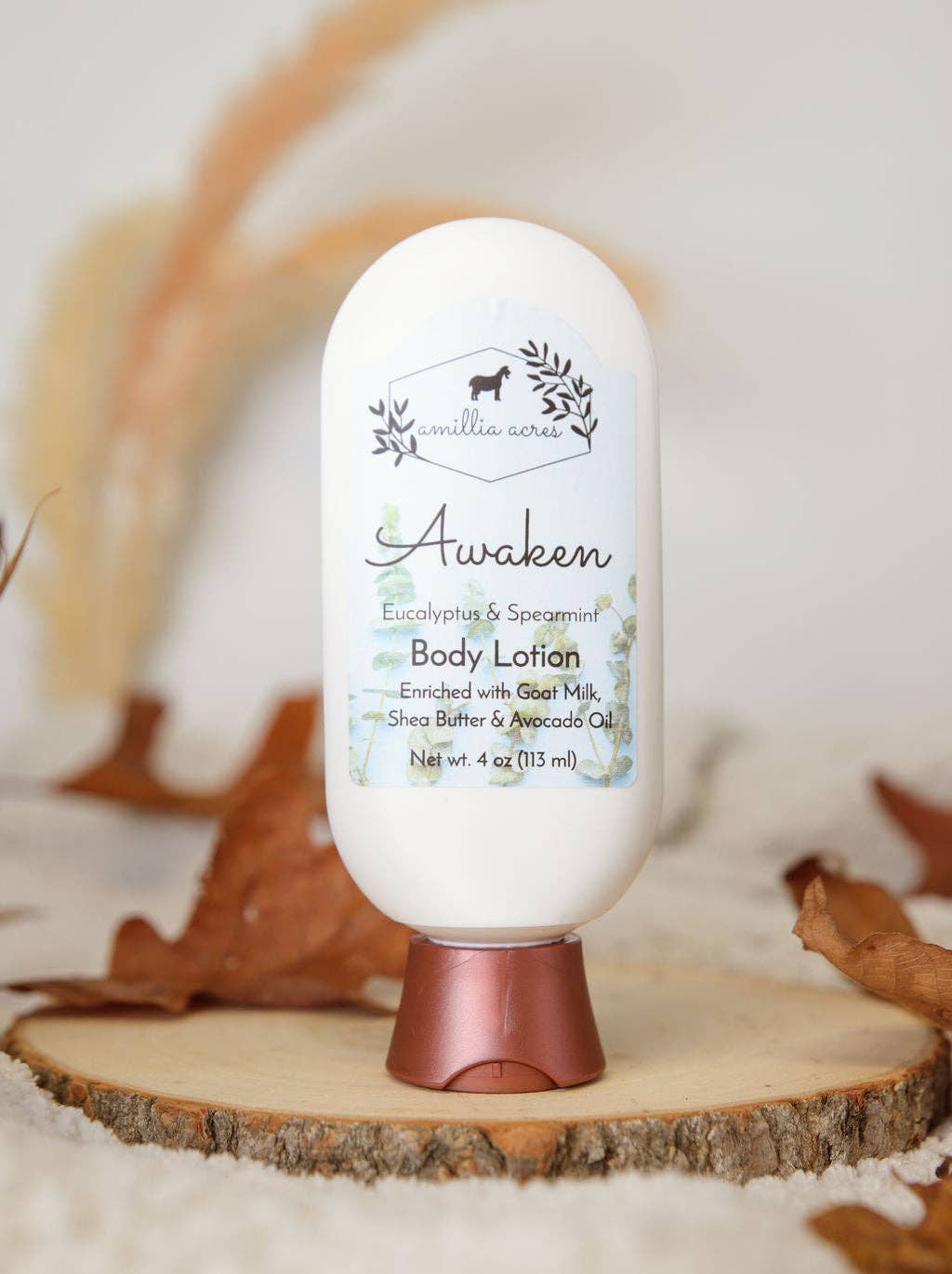 Amillia Acres - Wholesale Body Cream/Lotion - Awaken  |  Goat Milk Lotion3