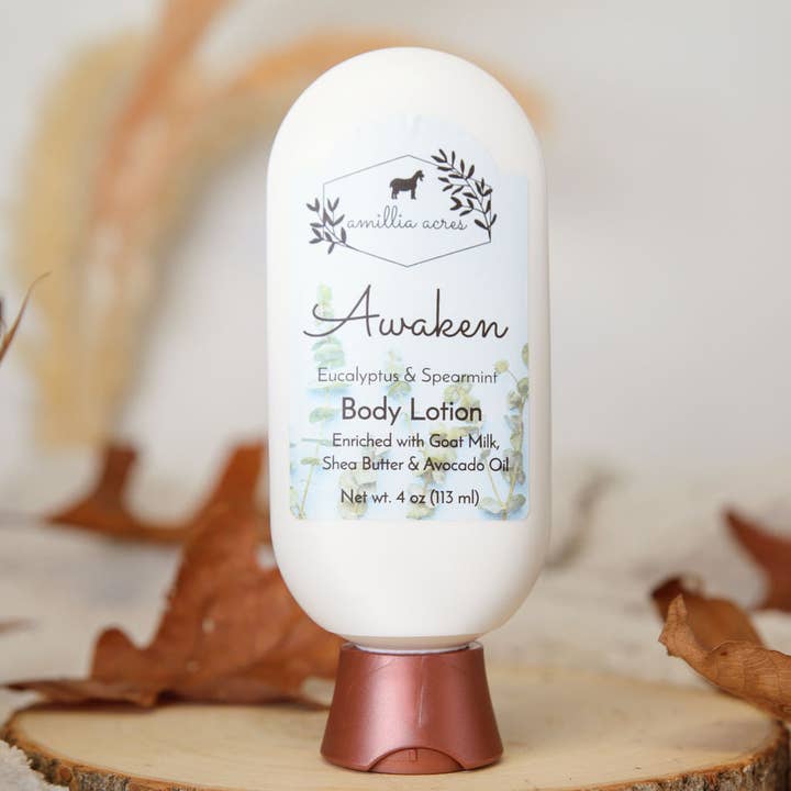 Amillia Acres - Wholesale Body Cream/Lotion - Awaken | Goat Milk Lotion3