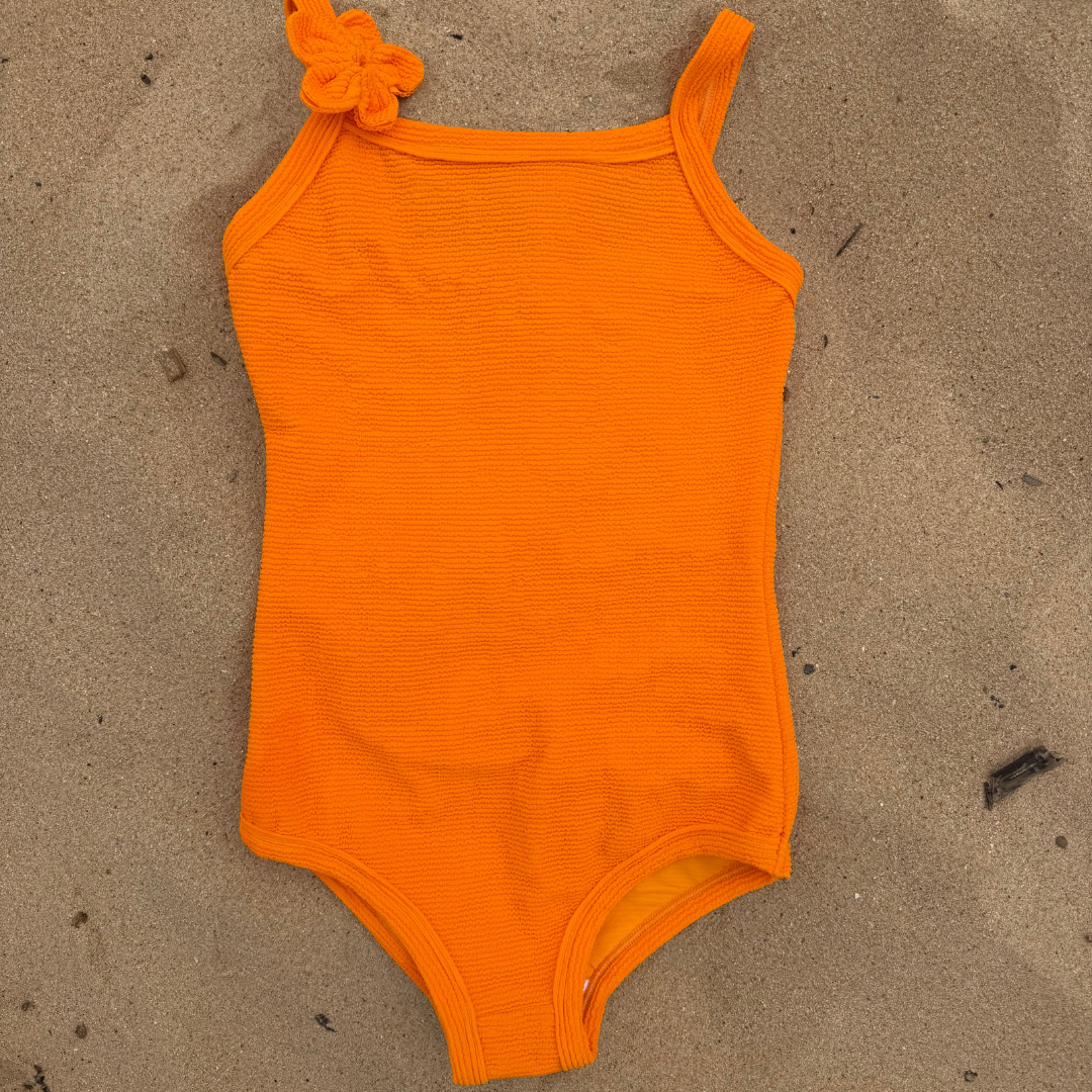 Anchor & Arrow - Wholesale One Piece Swimsuit - Kids - Florence One Piece | Orange Crinkle7