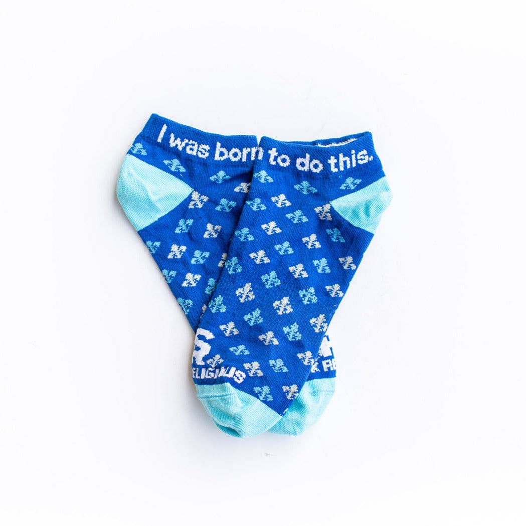 Sock Religious - Wholesale Socks - Unisex - St. Joan of Arc No Show Socks