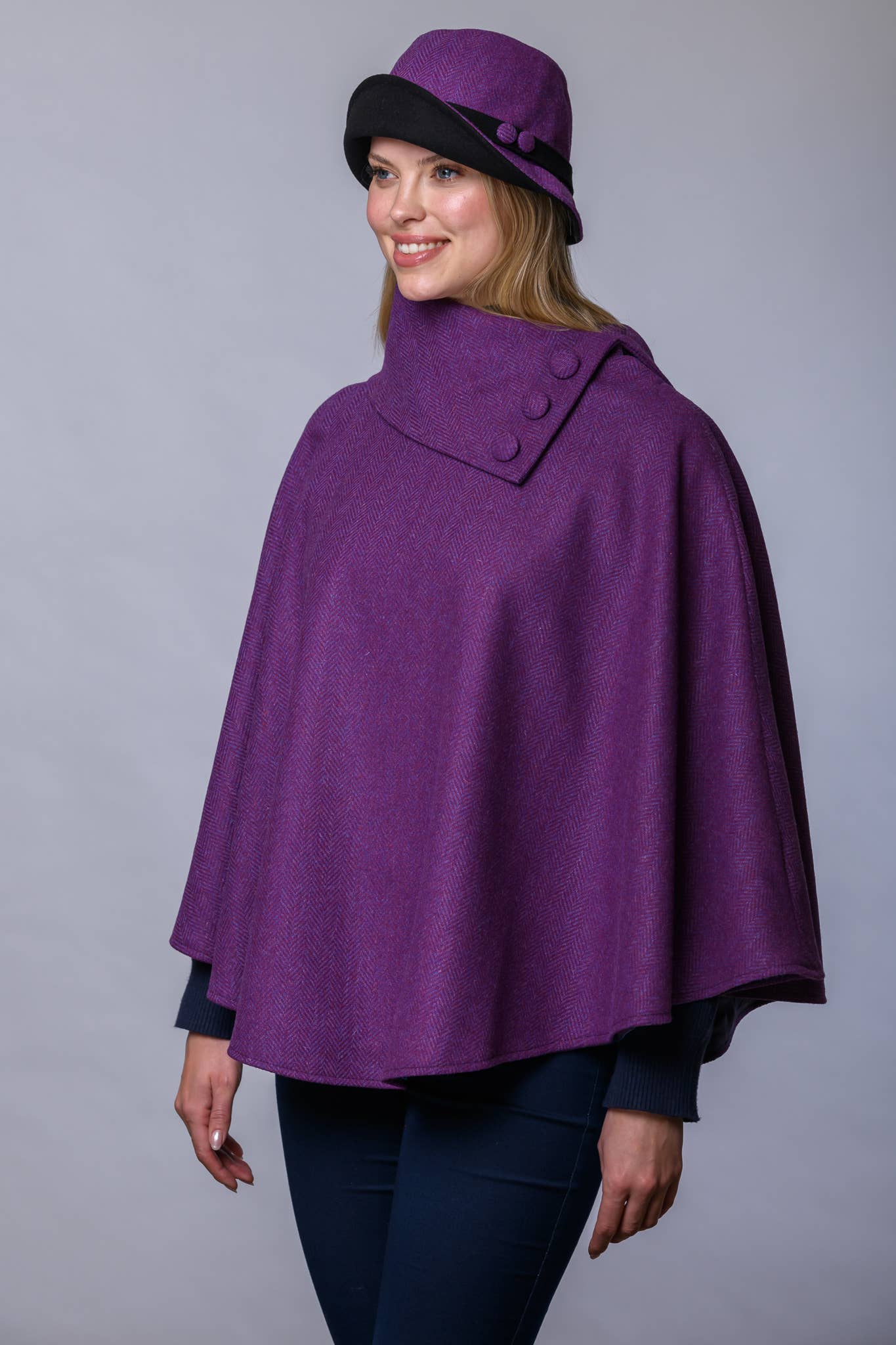 Mucros Weavers - Wholesale Poncho - Women's - Poncho 73
