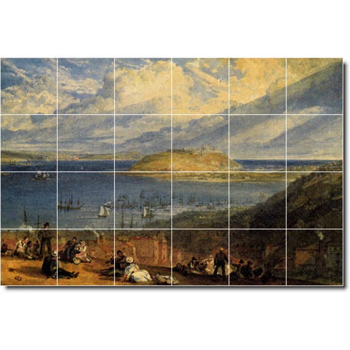 Peinture murale en céramique de paysages PT08841 pour la vente par Picture-Tiles.com