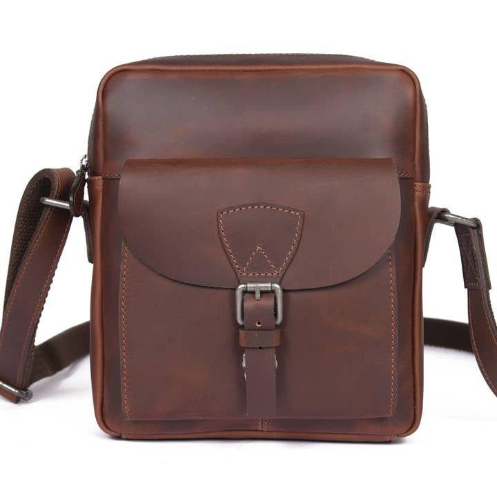 TLG Canada - Vente Sac à bandoulière – homme - Sac à bandoulière en cuir Voyager0