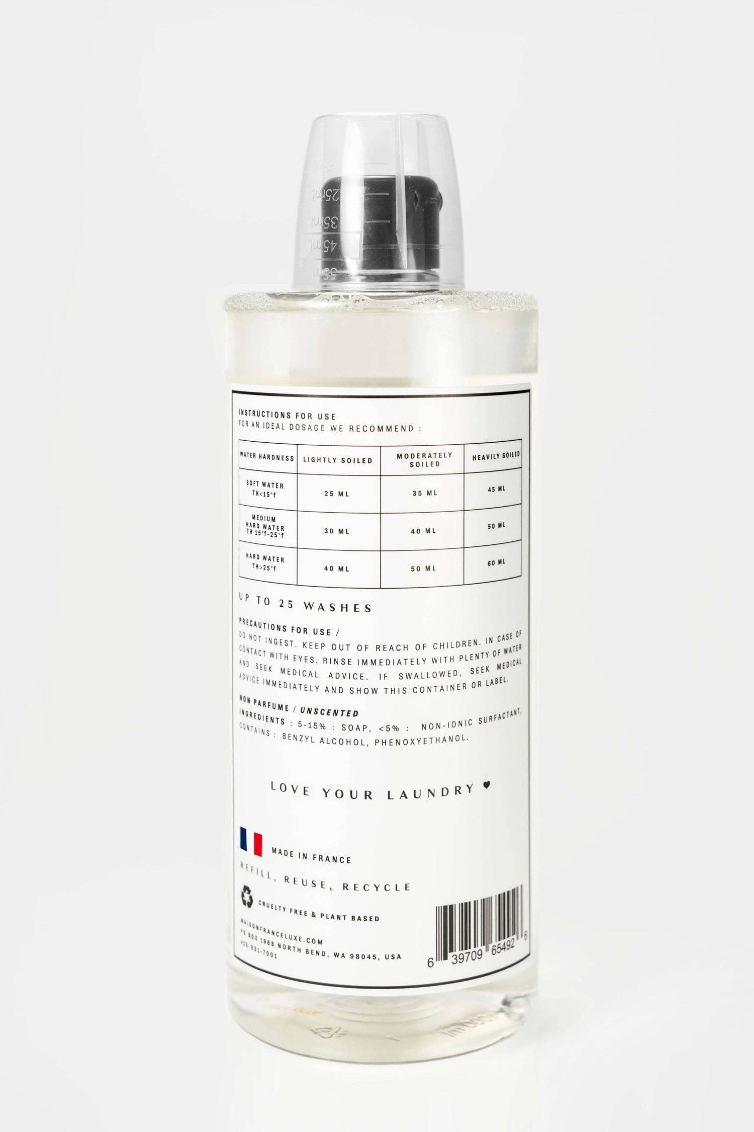 France Luxe/L. Erickson – wholesale Liquid laundry detergent – French Laundry Detergent - Daily Use6