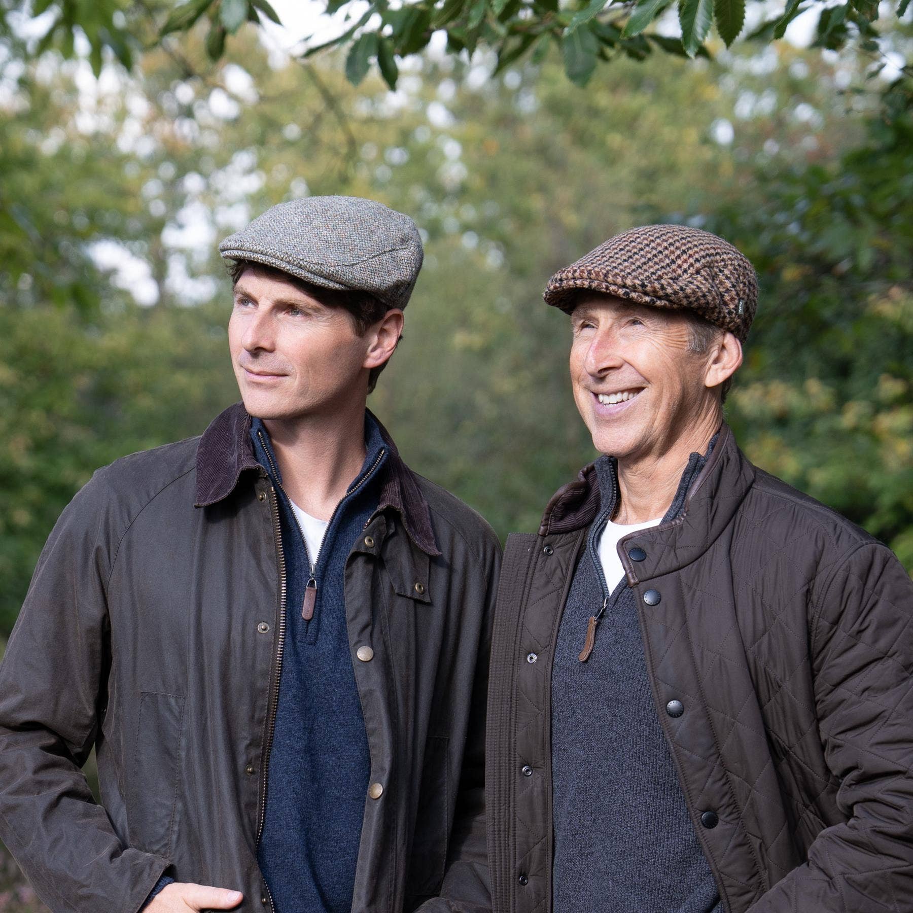 Heather Hats & Accessories - Wholesale Flatcap - Men's - Highland Harris Tweed Flat Cap ZH0146