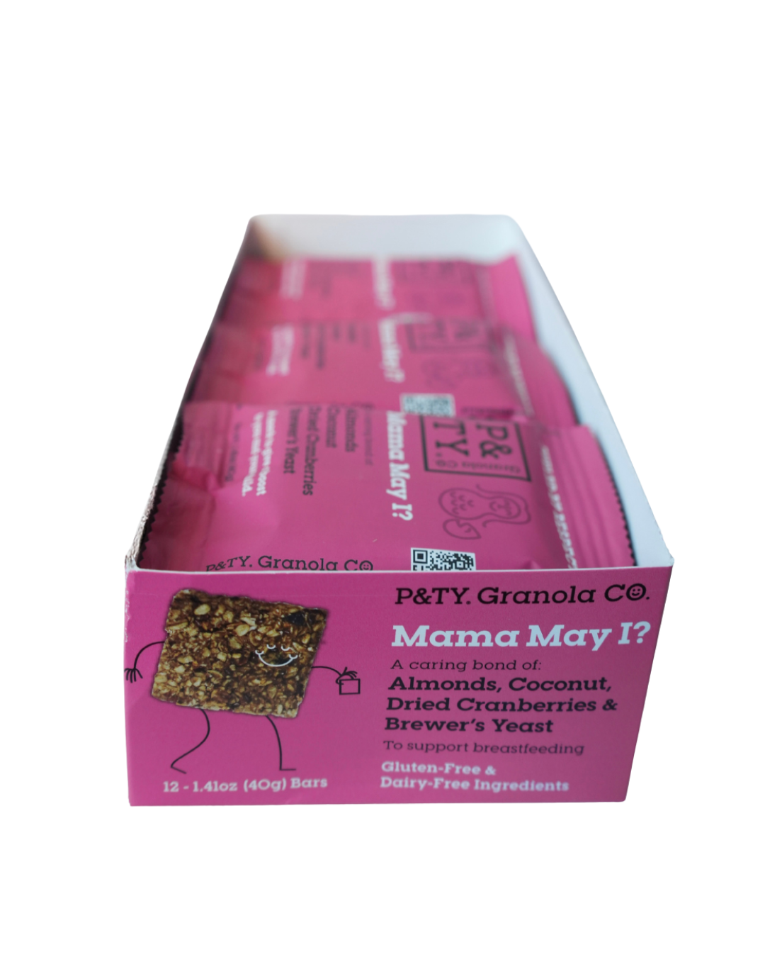 P&TY Granola Co. - Wholesale Snack Bar - Mama May I Granola Bar for Breastfeeding Mamas4