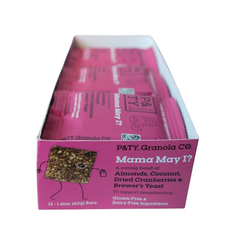 P&TY Granola Co. - Wholesale Snack Bar - Mama May I Granola Bar for Breastfeeding Mamas4