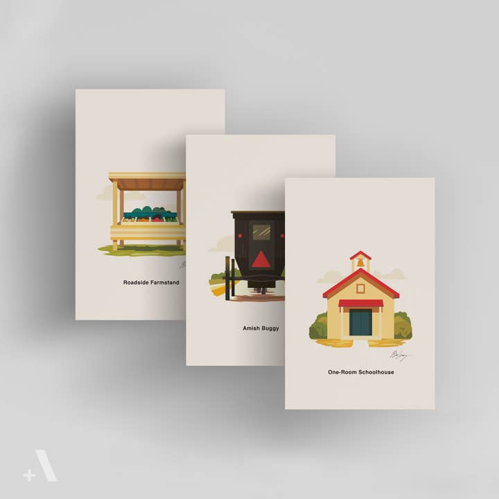 Anachronisms of Amish Country / Small Art Prints for wholesale by Addvent