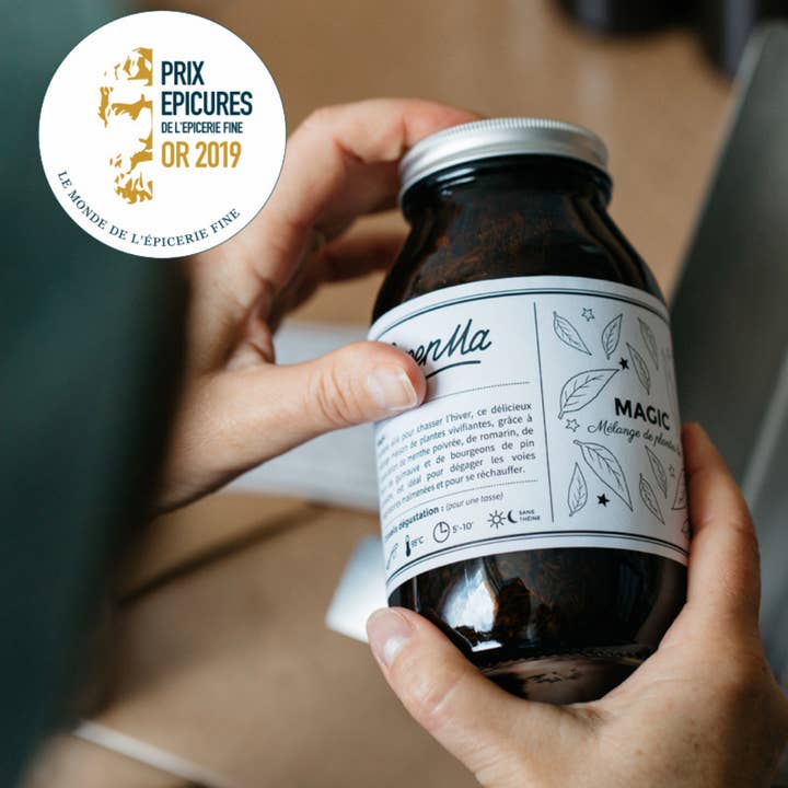 MAGIC MAMA - organic infusion - GLASS JAR for wholesale by GreenMa