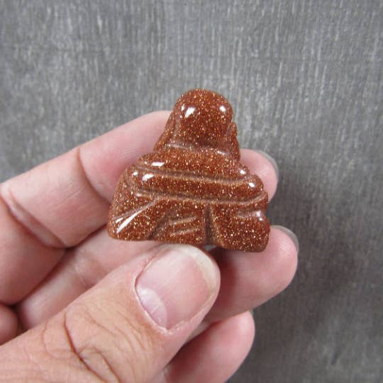 Keystone Crystals – wholesale Dekorativ statyett – Glad Buddha-figur i ädelsten för kristallbutiker6