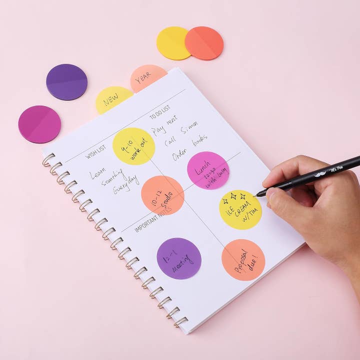 Mr. Pen - Wholesale Sticky Notes - Mr. Pen Transparent Sticky Notes - 200 Pack5