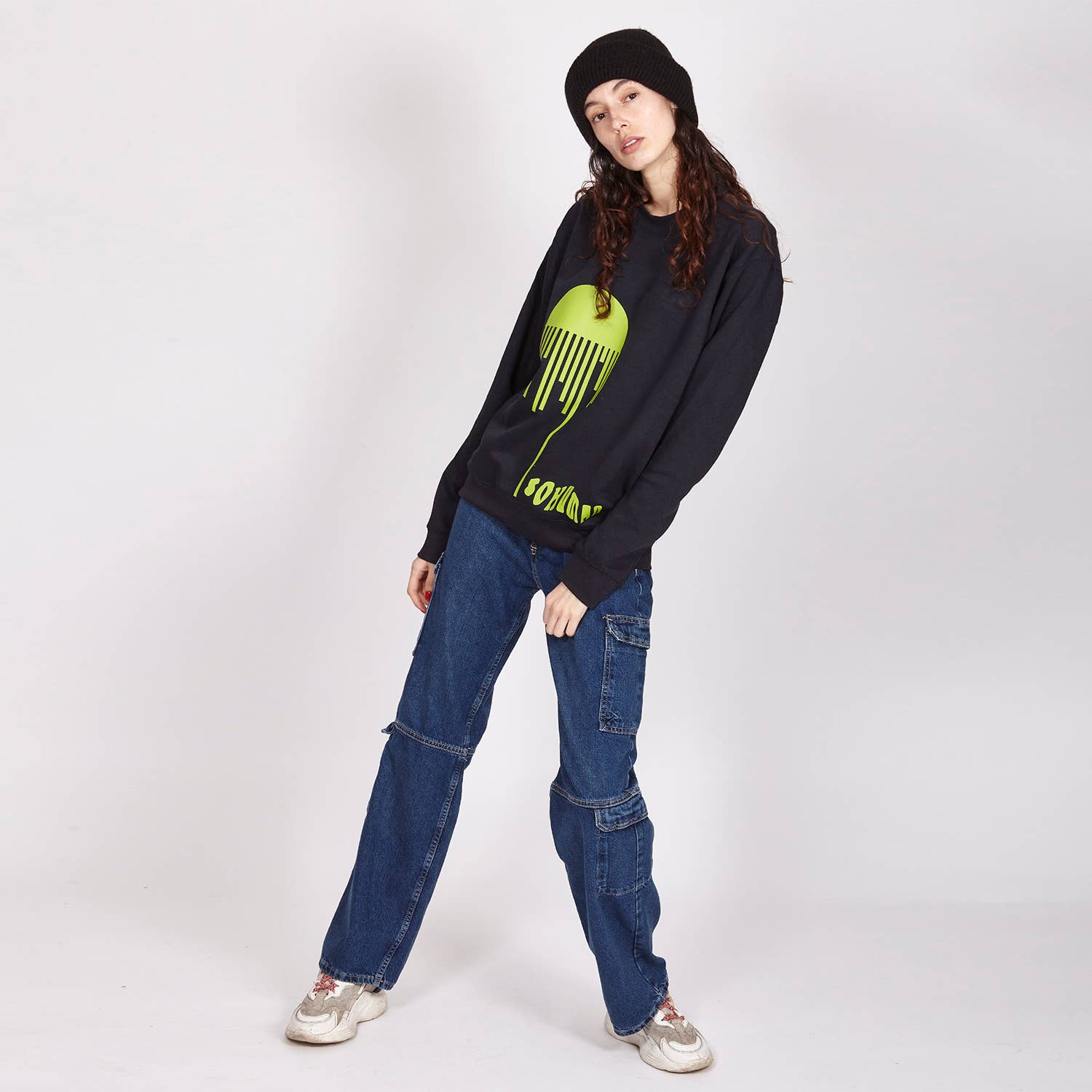 SOHUMAN - Wholesale Graphic Sweatshirt - Women's - Sudadera Medusa1