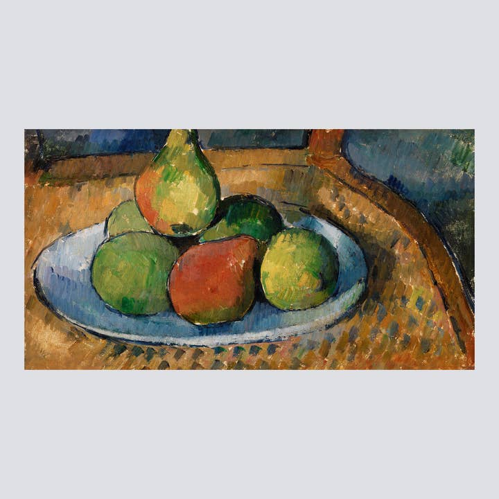 Plate of Fruit on a Chair (ca.1879–1880) Fine Art Print for wholesale by Milisima Studio
