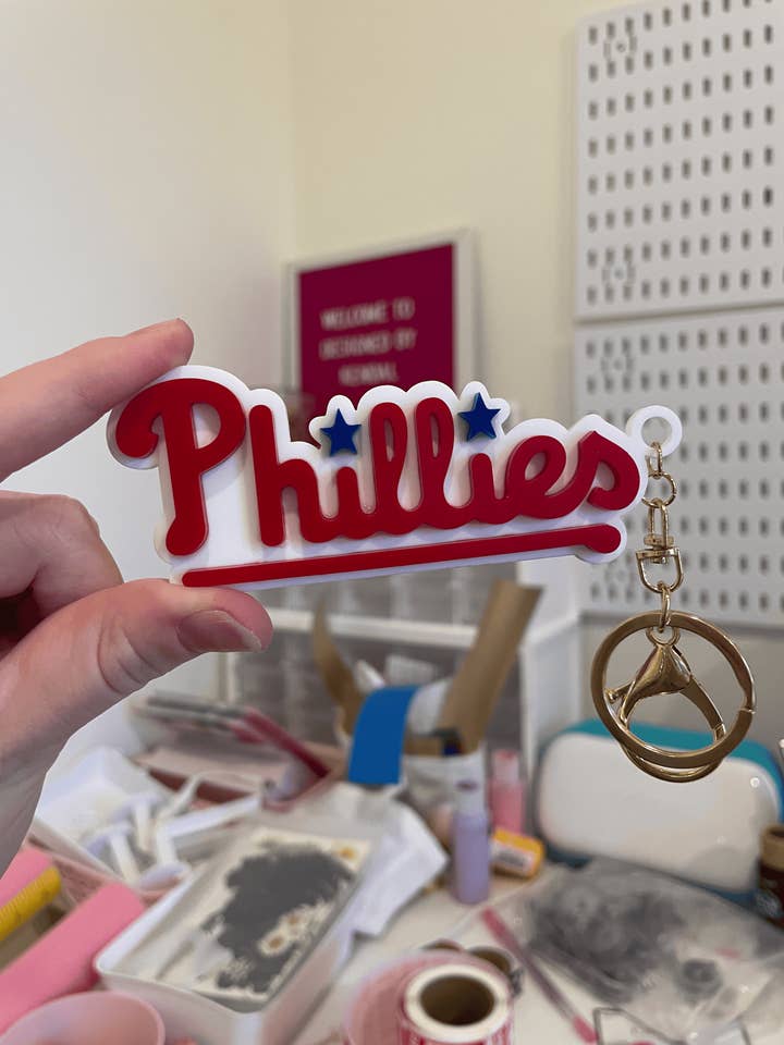 Philadelphia Phillies Keychains for wholesale by DesignedbyKendal