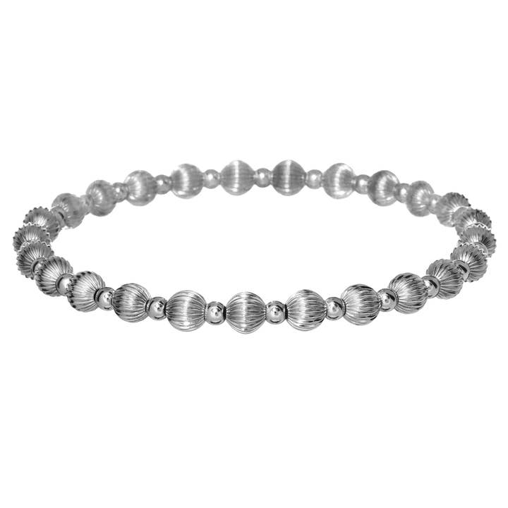 bara boheme - Wholesale Beaded Bracelet - Taylor | Stretchy Anti-Tarnish 14K Gold Filled Bracelet