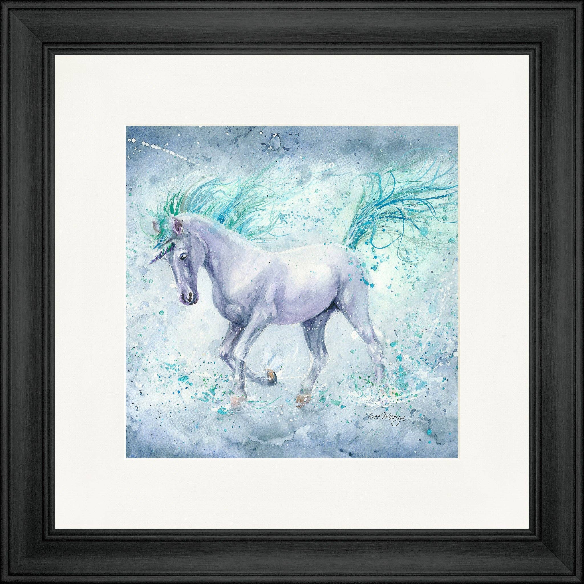 Bree Merryn Art Ltd - Wholesale Kunstprint - Silvermist vierkante ingelijste afdruk (13" of 19")3
