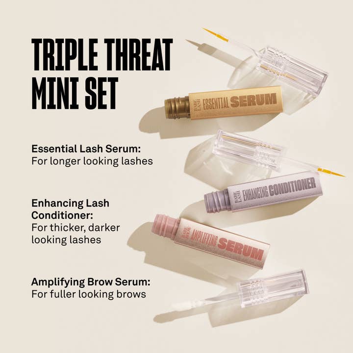 BABE ORIGINAL - Wholesale Eyelash/Brow Serum - Babe Original Triple Threat Mini Set2