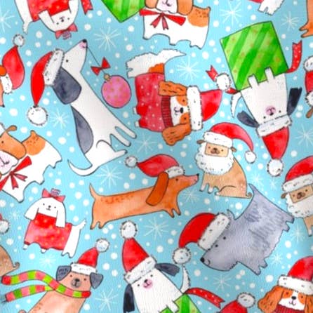 Holiday Party Pups RUFFLECT® Dog Bandana for wholesale by RUFFLECT Dog Bandanas
