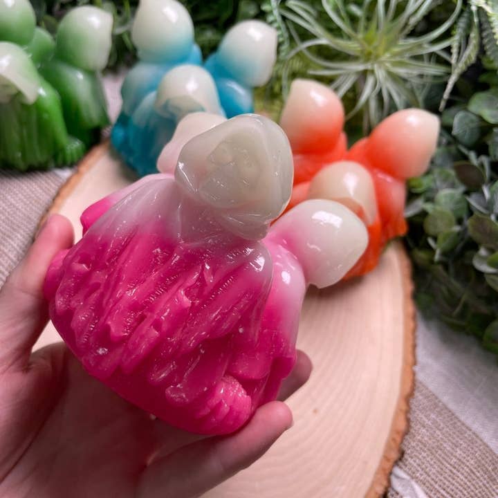 Copper Ashes - Wholesale Spiritual Stone/Crystal - Death Reaper Resin Sphere Holder