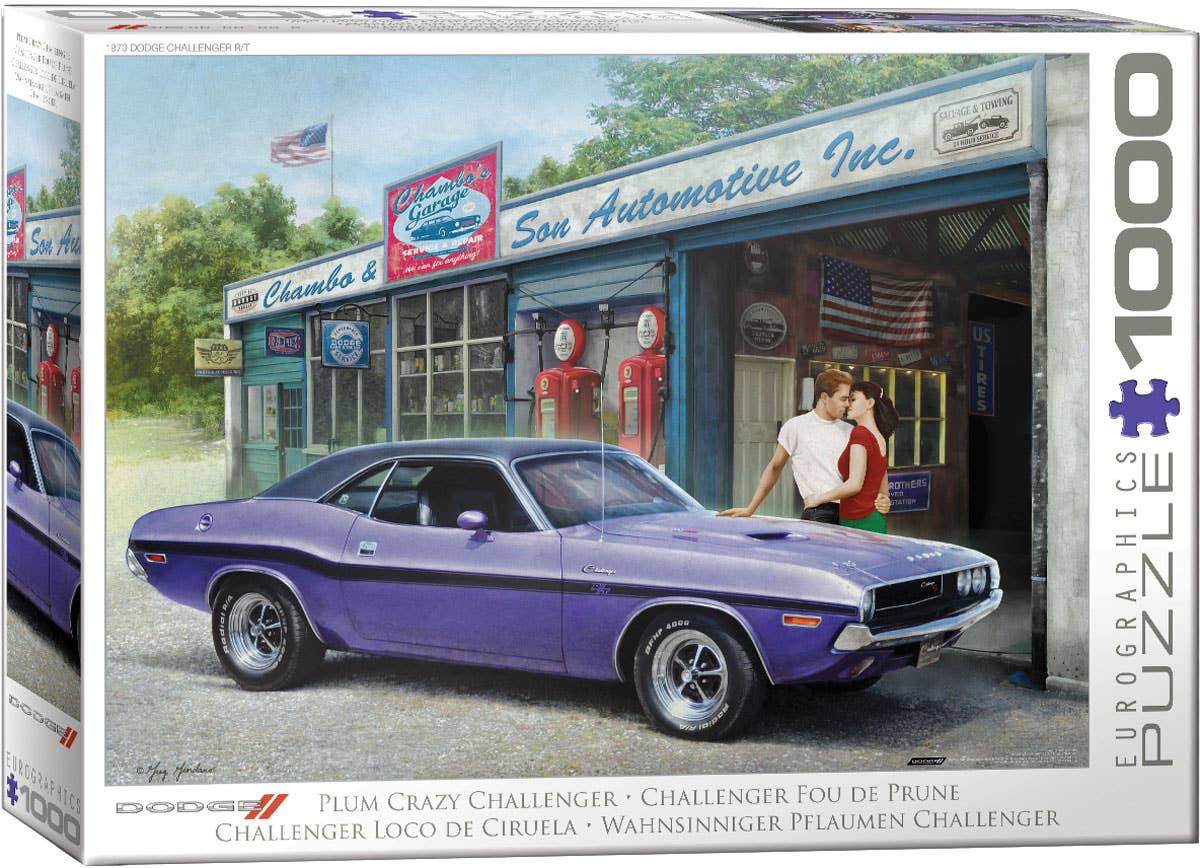 Eurographics Puzzles USA - Wholesale Puzzle - Adult - Plum Crazy Challenger0