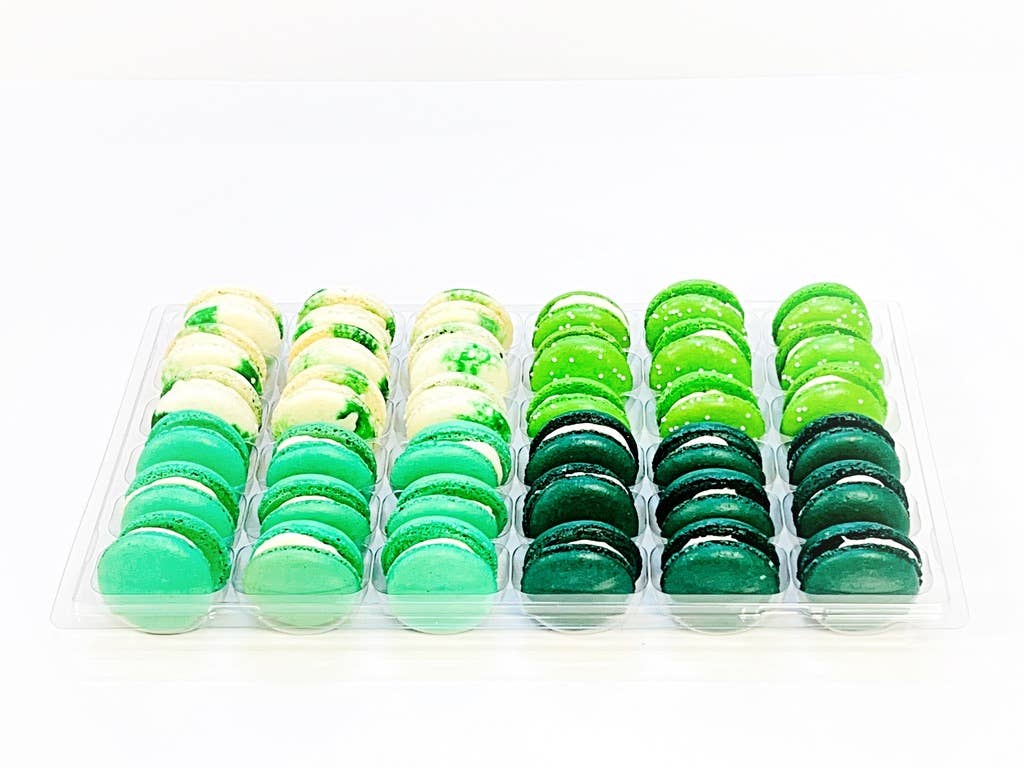 macaron centrale - Wholesale Cookie - Green Vibe: A Flavorful Quartet of French Macarons 4