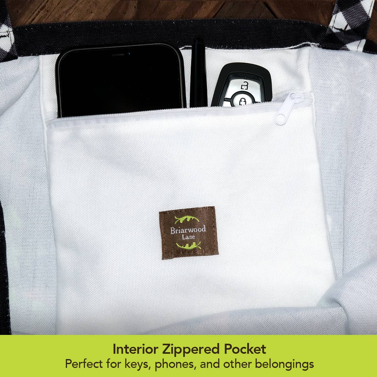 Briarwood Lane - Wholesale Tote Bag - Unisex - Maryland Crab Everyday Tote Bag 15" x 14" x 7"2