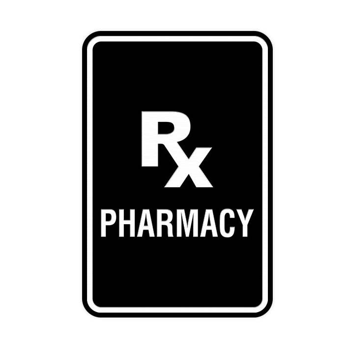 Rótulo Redondo de Farmacia Retrato para venta al por mayor de All Quality