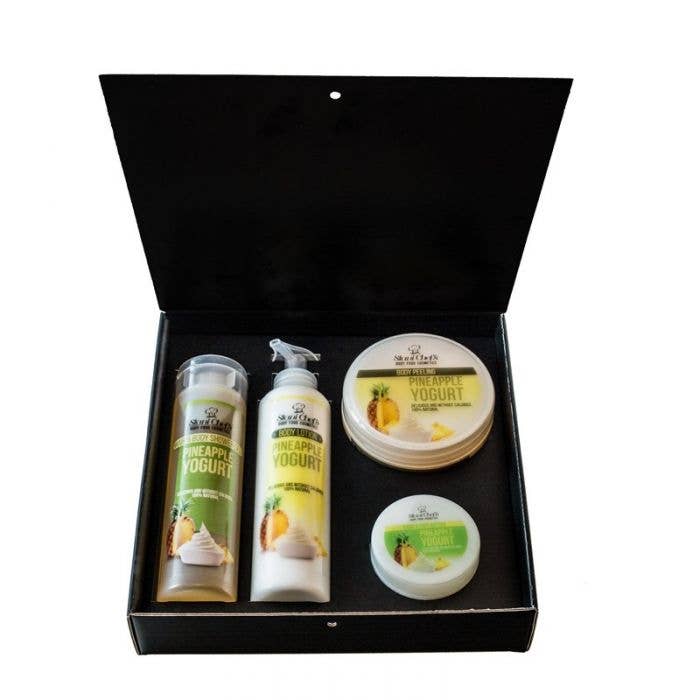 Bath & Body Gift Set - Pineapple Yogurt, 4 pcs for wholesale by Jonada LTD